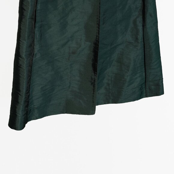 Marni Deep Green Metal Fibre Retro Swing Coat - Picture 4 of 11